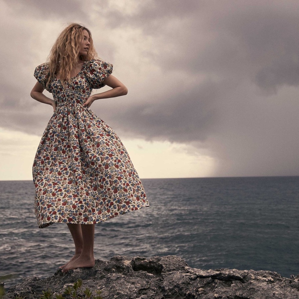 DOEN DEIA DRESS IN LYDDEN GARDEN (L)